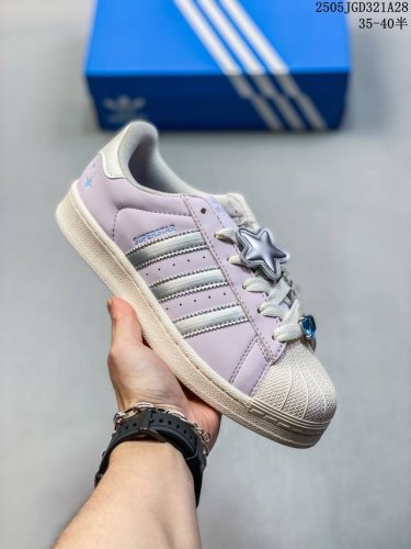 Adidas Superstar Shell Toe Sneakers For Men And Women Size As Shown In The Pictu