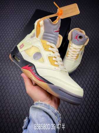 Corporate-Level Nike Air Jordan 5 Retro Low Michael Jordan Aj5 Shock-Absorbing A - Click Image to Close