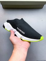 Balenciaga Speed 2.0 Original Knitted Cotton Half-Slip Socks Shoes Md Multi-Laye