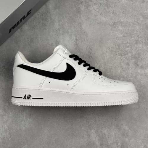 Local Core Private Nike Air Force 1 '07 Low White And Black Hemp Rope Low-Top Ca