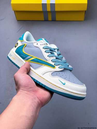 Company-Level First-Layer Nike Air Jordan 1 Low Aj1 Joe 1 Inverted Hook Low-Top