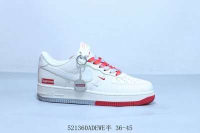 nike Air Force 1 Af1 Nike Suprme Low Top Air Force One Casual Sneakers 521 Ad