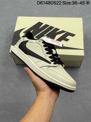 Corporate-Level Aj1 Travis Scott X Air Jordan 1 Reverse Mocha Aj1 Joe 1 Ts Light