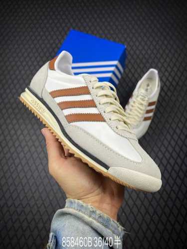 B Company-Level Adidas Sl 72 Og Three-Leaf Clover Retro Casual Running Shoes, Ca