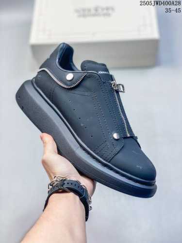 alexander Mcqueen Alexander Mcqueen Sole Leather Sneakers Low-Top Fashion Thi