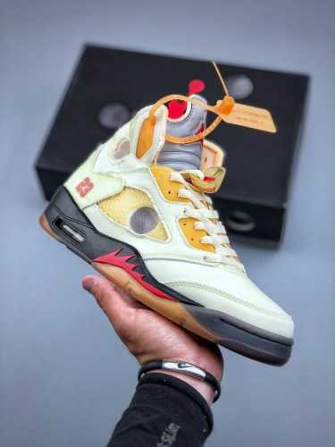 off-White X Air Jordan 5 Aj5 Jordan 5 Is The 30Th Anniversary Of The Birth Of