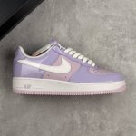 Local Core Private Nike Air Force 1'07 Lv8 Nike White And Purple Lacquered Air F