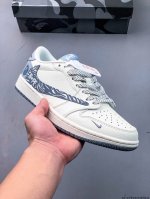Company-Level First-Layer Nike Air Jordan 1 Low Aj1 Joe 1 Low-Top Trendy Slow-Mo