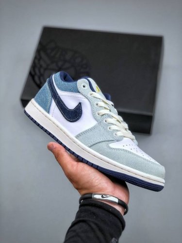Tested Version Air Jordan 1 Low Aj1 Joe 1 Cowboy Style Low-Top Culture Basketbal
