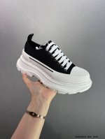 Company-Level Alexandermcqueen Platform Shoes, Thick-Soled Height-Increasing Can