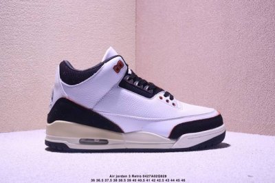 Corporate Air Jordan 3 Retro Aj3 Jordan 3 Retro Casual Sports Culture Basketball