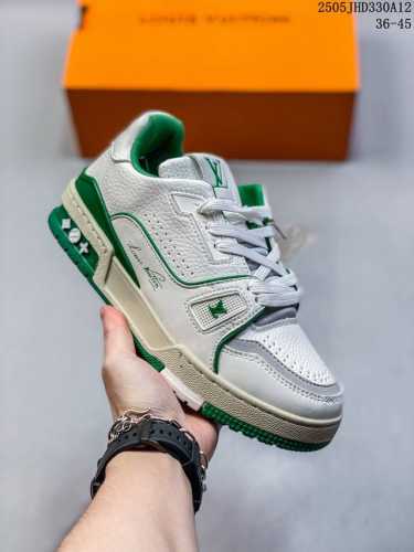 Louis Vuitton Lv Louis Vuitton Skate Shoes New Model Lv Trainer Latest Colorway