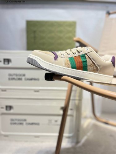 Gucci Distressed Screener Sneaker Gucci Classic Distressed Sneaker, Retro Dad Sh