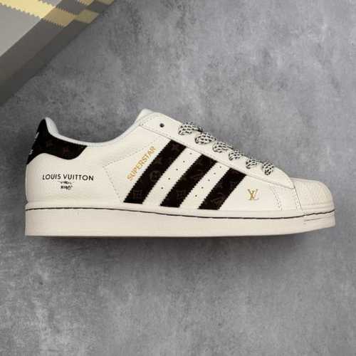 Local Core Private Adidas Originals Superstar X Louis Vuitton White And Brown St