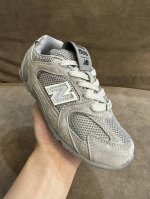 Nb 530 Miumiu Pig Eight Skin Mesh Lace-Up Collaboration Kids' Shoes Sizes 24 37