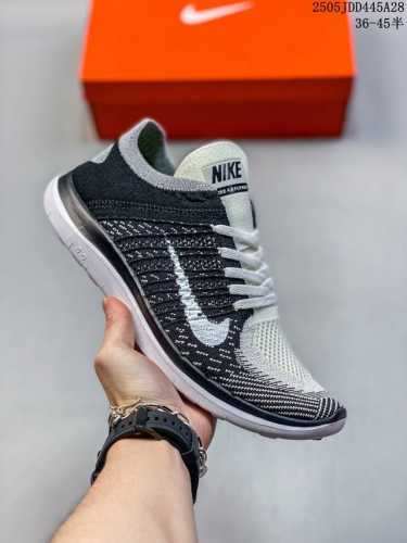 Nike Free 4.0 Flyknit Barefoot 4.0 Light Running Shoes The Texture Is Upgraded A