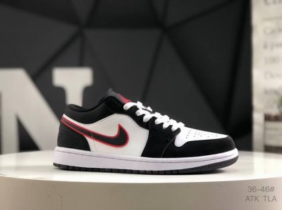 Authentic Label With Half Size Nike Jordan Air Jordan 1 Low Aj1 Low-Top Series B