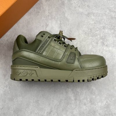 Local Core Private Lv-Louis Vuitton Trainer 2025 Runway Latest Model Original 1: