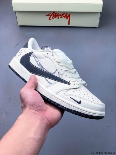 Collection Company-Level First-Layer Nike Air Jordan 1 Low Aj1 Joe 1 Low-Top Tre