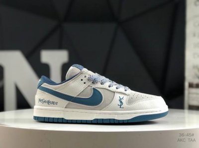 Real Label With Half Size Nike Sb Dunk Low Saint Laurent Three Hook Joint Cost-E