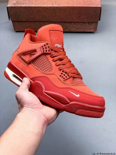 2Nd Layer Real Label! Air Jordan 4 Aj4 Mid-Top Retro Casual Sports Culture Baske