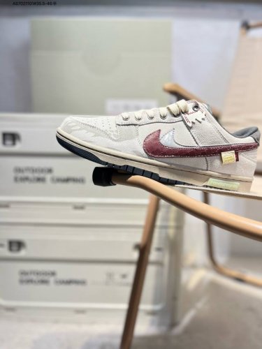 Custom Large Box # Nike Sb Dunk Low Anniversary Premium Customization Low-Top Ca
