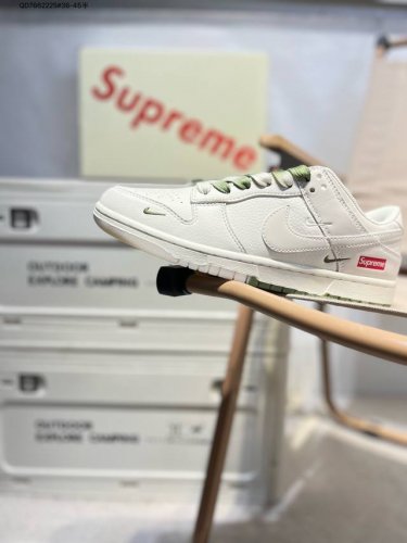 Nike Sb Dunk Low "Supreme Joint" Anniversary High-End Custom Low-Top Casual Shoe