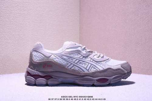 Company-Grade Asics Gel-Nyc 2055 Breathable Mesh Upper Combined With Synthetic L