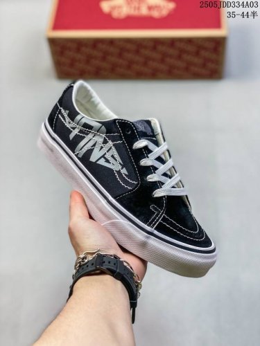 Vans Sk8-Low Classic Low-Top Black And White Casual Skateboard Canvas Shoes Vn0A