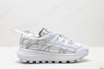 Genuine Dior B31 Mesh Rubber Round Toe Lace-Up Rattan Pattern Comfortable And We