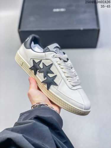 Private Amiri Bkel Top Low-Top Casual Shoes With Five-Pointed Star Velcro Cowhid