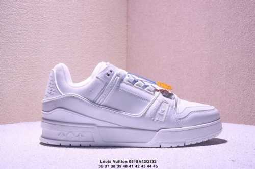 Genuine Brand New Lv Louis Vuitton Trainer Sneaker Low Casual Sports Culture All