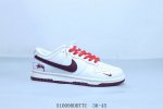 Nike Sb Dunk Low Pro Retro Low-Top Casual Skateboarding Shoes Stussy Product Cod