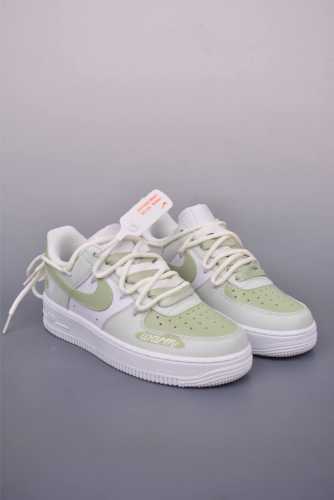 Nike Air Force 1 Low Green Apple Valentine's Day Original Last And Original Card