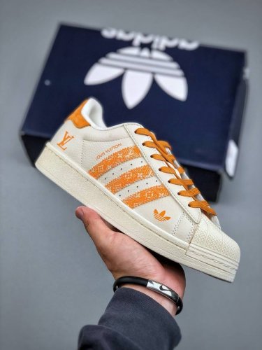 Adidas Team Court Lv Collaboration Edition Shell-Shaped Toe, Bold Japanese And K