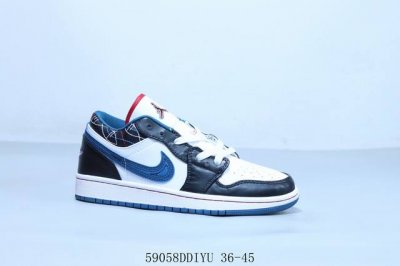Jordan Air Jordan 1 Low Aj1 Low-Top Retro Cultural Casual Sports Basketball Shoe