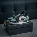 Core Private Air Jordan Legacy 312 Low White Black Green Jordan Basketball Shoes