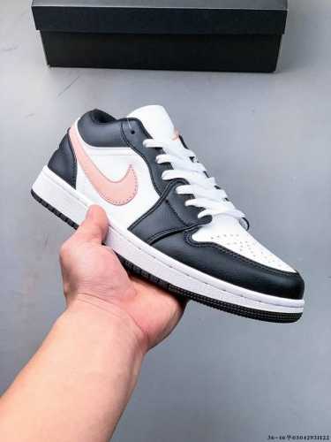 Authentic Two-Layer Label! Nike Air Jordan Low 1 Joe 1 Low-Top Classic Casual Sh