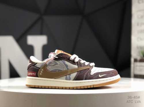 Company-Level With Half-Size Nike Aj1 Inverted Hook Travis Scott X Air Jordan 1