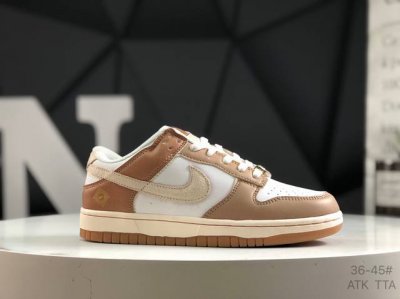 Nike Nk Dunk Low Low-Top Casual Sneakers Fv7645 133 #The Shoe Adopts A Simple Ap