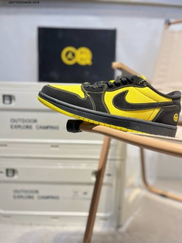 Jordan Air Jordan 1 Low Aj1 Low-Top Series Basketball Shoes Official Colorway Au