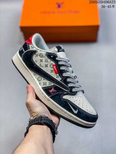 Overseas Hit Limited Sale Travis Scott X Fragment Design X Jordan Air Jordan 1 L
