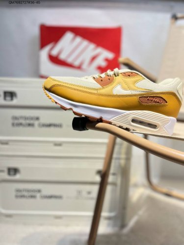 Nike Air Max 90 Classic Retro Small Air Cushion Shock-Absorbing Running Shoes Th