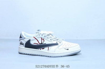 Jordan Air Jordan 1 Low Aj1 Joe 1 Low-Top Retro Culture Leisure Sports Basketbal