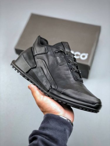 ecco Ecco Men's Casual Sports Shoes, Cushioning Cowhide Running Shoes, Biom2.
