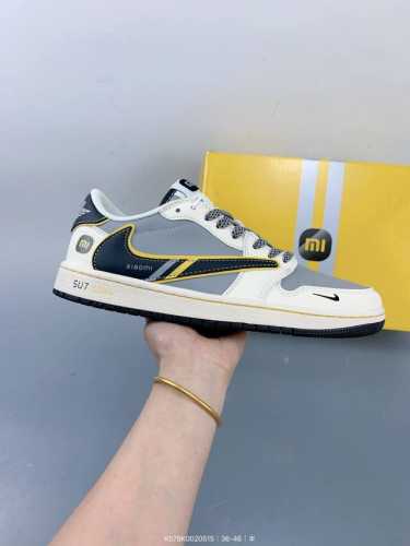 Company-Level Aj1 Reverse Travis Scott X Air Jordan 1 Reverse Mocha Aj1 Joe 1 Ts