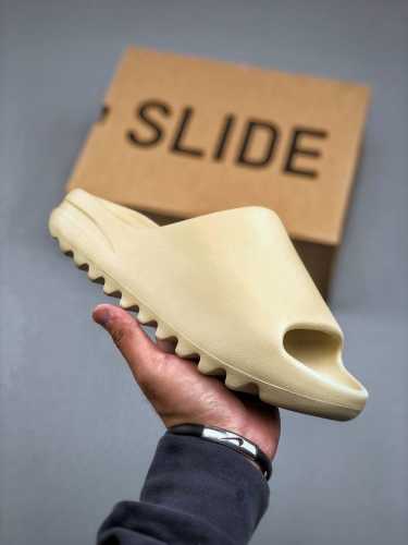adidas Originals Yeezy Slide Bone White#Original Raw Materials Eva Particles