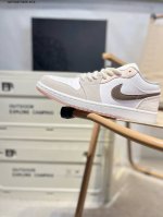 Company-Level Top-Layer Leather Jordan Air Jordan 1 Low Aj1 Low-Top Series Baske