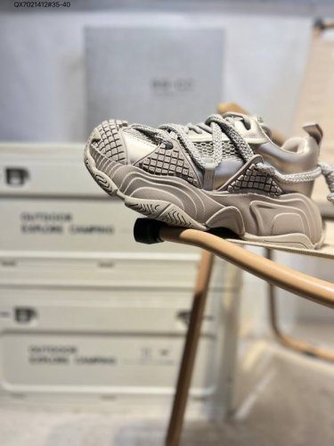 Gg-Cc Chunky Low White Deer Same Style Unique Planet New Ggcc Low-Top Retro Thic
