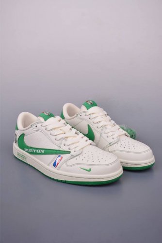 fragment X Travis Scott X Nba Air Jordan 1 Low Three-Party Joint Inverted Hoo